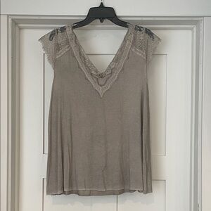 Tan tank top - POL size M